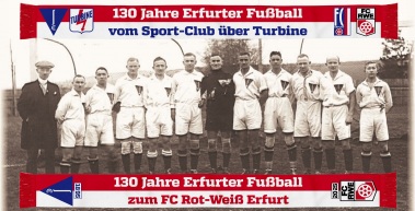 Rot-Weiß und seine blau-weiße Vorgeschichte: Vor 130 Jahren wurde der Sport-Club Erfurt gegründet 