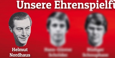 Unser Ehrenspielführer Helmut Nordhaus