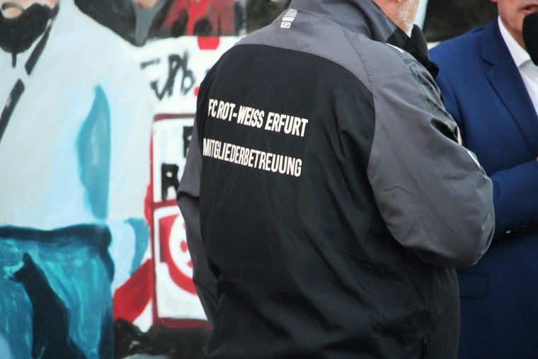 Einweihung RWE-Logo am 17.05.2023