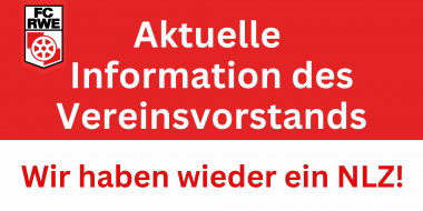 Pressemitteilung des FC Rot-Weiß Erfurt e.V.