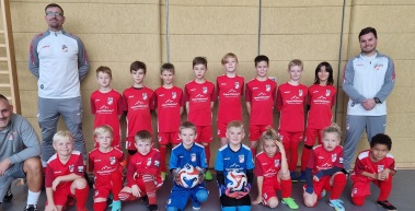 U 9 des FC Rot-Weiß Erfurt heute beim ​5. PWP Thüringer Hallencup